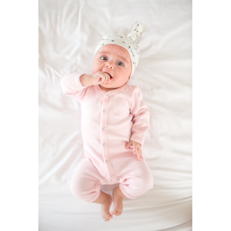 Copper Pearl Willow Adjustable Top Knot Hat