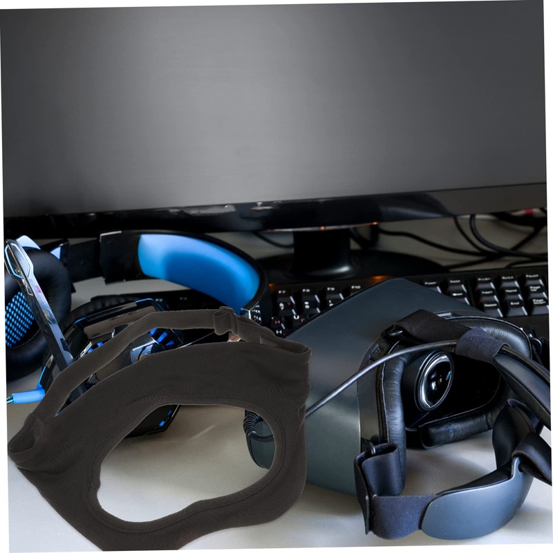 Outanaya Breathable Adjustable VR Head Cover Sweat Resistant Eye Mask