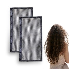 Length and Lock Hair Stretcher,2Pcs Length N Lock Hair Stretcher,Length N Lock Hair Stretcher Net, Length n Lock Hair Stretcher Mesh,Hair Stretcher Mesh Curly Hair Net,Long Hair Stretching Mesh,13inch