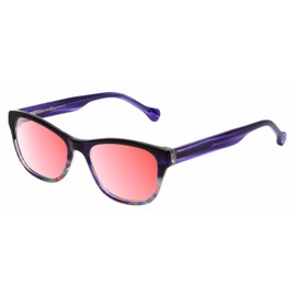 Calabria Lilac Pink Tint FL-41 Reading Glasses +6.00 Purple Rainbow Crystal Women Blue Light Sensitive FL41 Readers