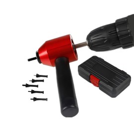 26 Piece Rivet Nut Drill Adapter Set M3 M4 M5 M6 M8 Metric Mandrel Blind Rivet Nut Thread Insert Aluminium Drill Attachment Tool Set