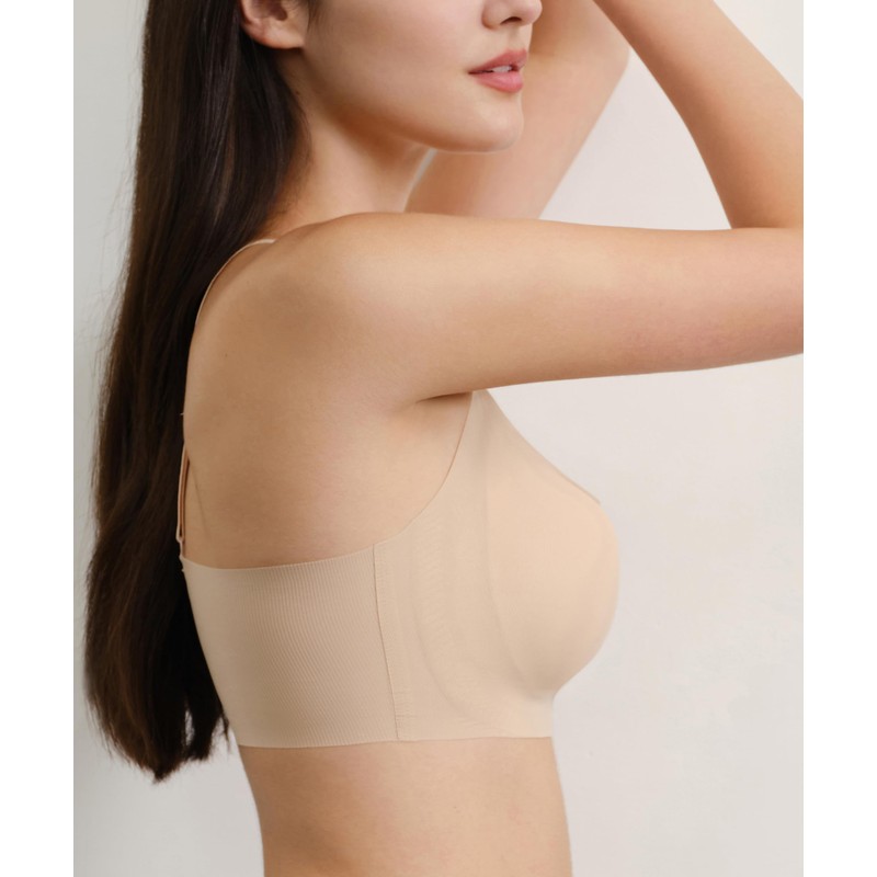 Ubras Women's Adjustable String Bralette, Wireless Seamless Vest Bras Adjustable