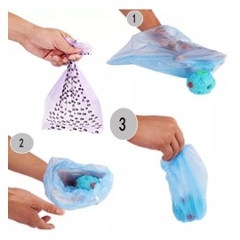 Busstier Köpek Kaka Poşeti Seti, Dayanıklı Atık Torbaları, Çevre Dostu Pet Tuvalet Çözümü (12)