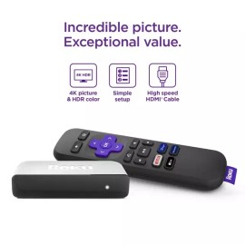Roku Premiere | 4K/HDR Streaming Media Player with Premium High Speed HDMI