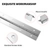 Marine Grade 304 Stainless Steel Piano Hinge, 16.5"X2" Continuous Boat