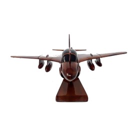 EA6B Prowler Airplane Wood Model
