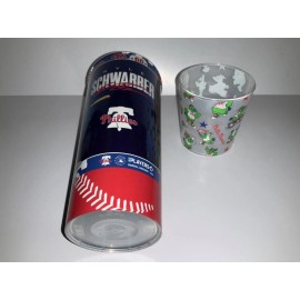 PHILLIES~2024 Kyle Schwarber SOUVENIR CUP & PHANATIC ICE CREAM HELMET RETRO BLUE - SOUVENIR CUP & PHANATIC DRINKING CUP