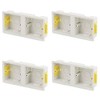 Pack of 4 x Appleby SB637 Dry Lining Boxes Dual