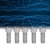 20Pcs Bolt Socket Cap Screws Coarse Thread A2‑70 Stainless Steel