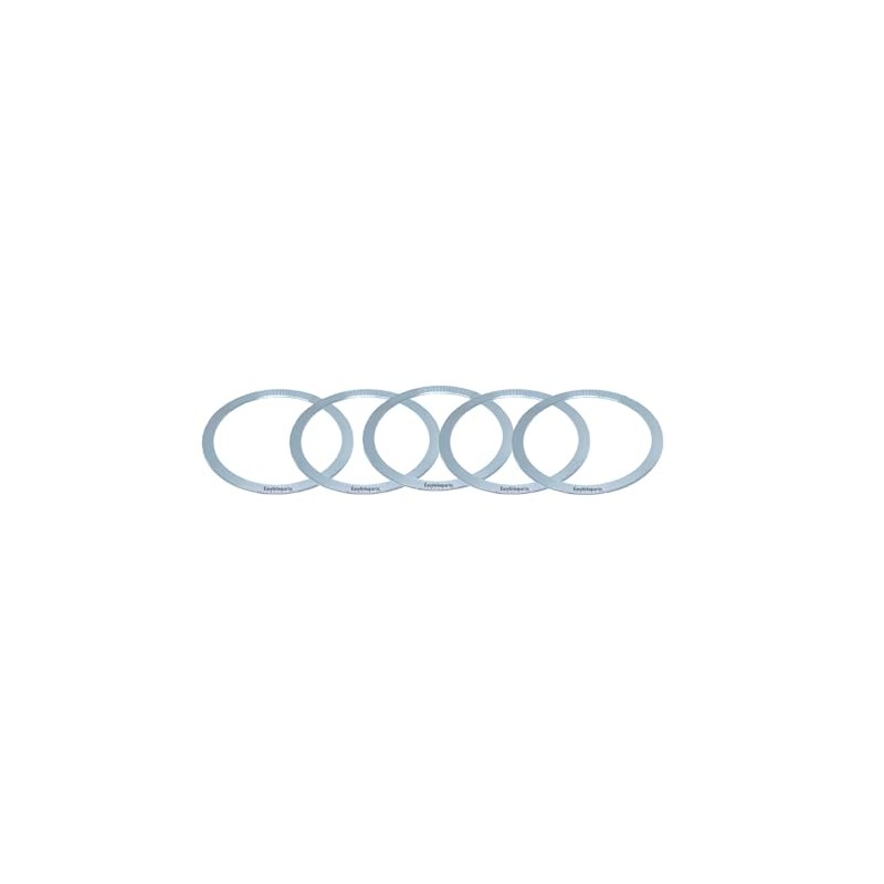 Bicycle Headset Shim 1-1/8" Spacer 0.3mm (Pack of 5) -