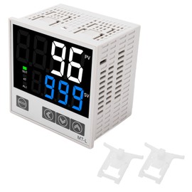 PID Temperature Controller Kit Intelligent Digital Display Automatic Temperature Control Instrument AC100‑240V 96 X 96mm