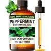 KUKKA essential oils Bergamot Essential Oil for Diffuser & Pappermint