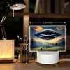 Zhgqun UFO landing decorative night light acrylic light strip suitable