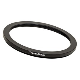 77mm to 67mm Step-Down Ring Filter adapter (77mm-67mm) Camera Filter Ring for 67mm UV ND CPL Filter (MPIXO)
