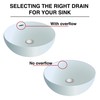 Keeney K820-72BN 1-1/4-in Plastic Push Button Sink Bathroom Drain with