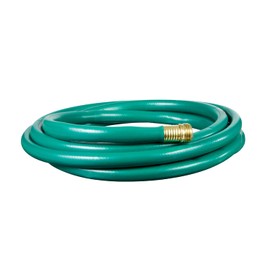 Unvert Vinyl Garden Hose, Lightweight Leakproof Water Hose With a knitted nylon for reinforcement, Diameter 5/8”, 270 PSI - Brass coupling, Durable for Outdoor, Garden, Car & Pet Washing (100 Ft)