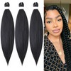 Pre Stretched Braiding Hair Pre-Stretched Braiding Hair Braids Extensions 3