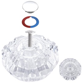 ZephyrJazz Shower Faucet Handle Replacement for 940-240 and 940-950A, Shower Handle Compatible with Price Pfister Avante Kitchen, Bath, Tub and Shower Faucets, Single Shower Knob Replacement, Acrylic