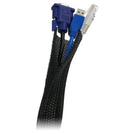 LogiLink 1.8m Cable FlexWrap - Black