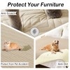 hyha Waterproof Dog Blanket, Soft Dog Bed Cover Pet Blankets,