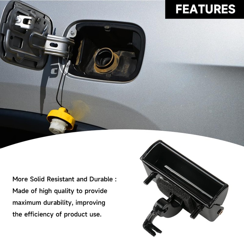 YOLLKY Tailgate Rear Trunk Hatch Lock Handle Assembly - Compatible