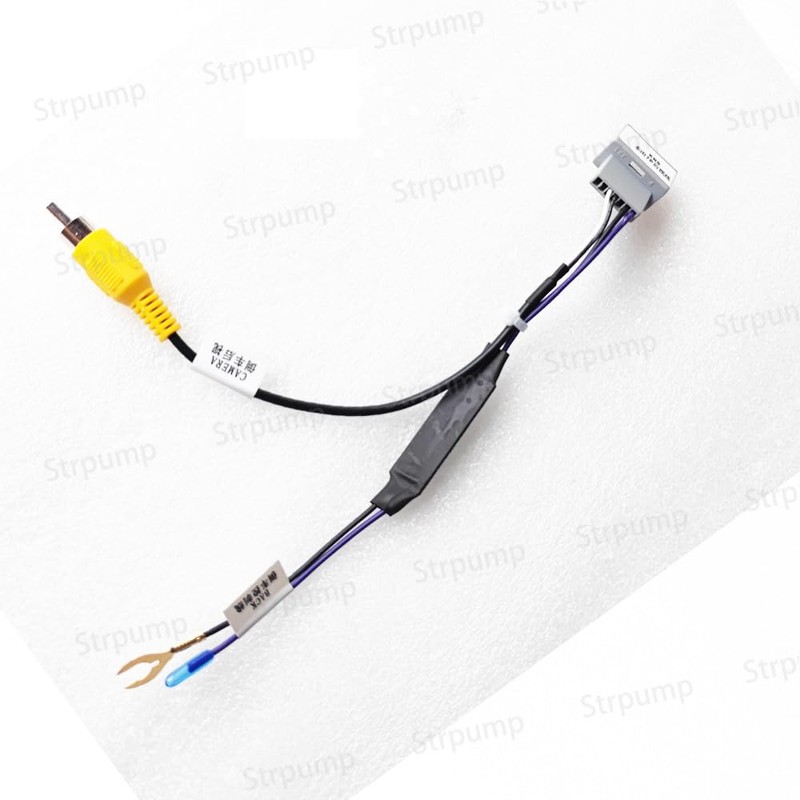 Strpump 7Pin Car Rear View Backup Reverse Camera RCA Video