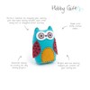 Hobby Gift PCO 95 Owl Sewing Pincushion with Soft Cotton