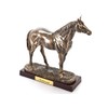 OPO 10 - Resin collectible miniature horse, about 19cms, Seabiscuit