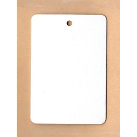 White Solid Tags (Price Tag), 5031 (34 X 49 mm Thread/500 Piece