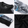 ADOREISM - Camisetas de natación de compresión para Hombre con