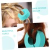 Baluue 6Pcs Curl Hair Sponge Shaped Hair Fixing Tool for