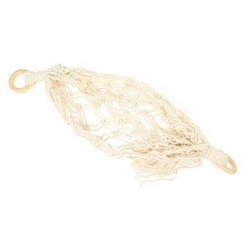 GRIRIW 1set Rope Woven Fruit Vegetable Hammock Storage Bag for Kitchen Organization Stylish Hanging Organizer for and Veggies