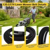 Earthtec 135-5774-SL 135-5774 Replacement for Exmark 60 Inch Deck Belt