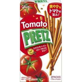Glico Tomato Pretz, 2 Bags x 10 Packs