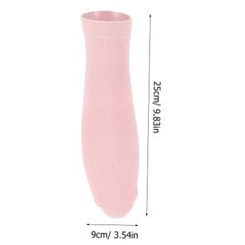 Baluue Foot Care Moisturizing Socks 2 Pairs Women's Gel Ankle Socks Dry Cracked Feet Treatment Comfortable Fit