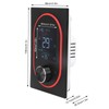 Smart Color Thermostat LCD Programmable Knob Control Touchscreen Water Heating