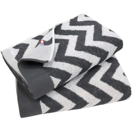 Imabari Towel, Certified Bath Towel, Hiorie Slow, Set of 2, Charcoal, Made in Japan, Imabari Brand, Absorbent, Nordic, Cotton, 100% Cotton