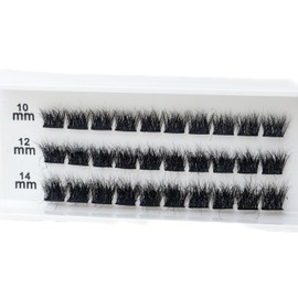 MSMETICS 5D EXTRA VOLUME MINK DIY EYELASH SET 30 CLUSTERS (10mm,12mm,14mm)