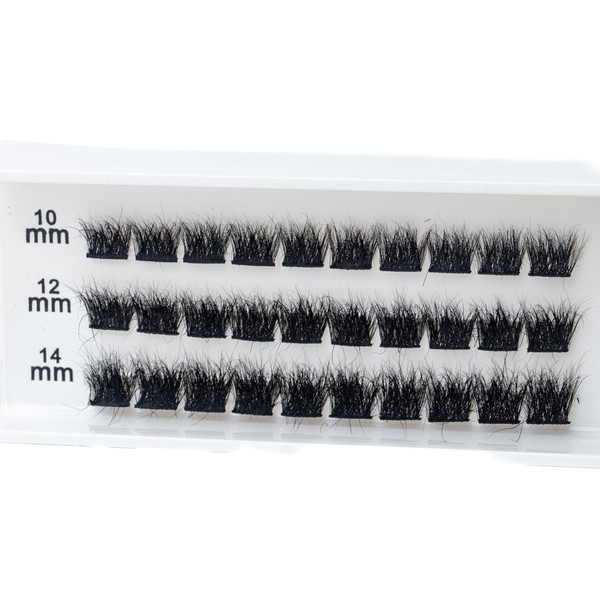 MSMETICS 5D EXTRA VOLUME MINK DIY EYELASH SET 30 CLUSTERS