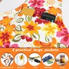 SANFERGE Ladies Plus Size Canvas Apron with 2 Pockets 39