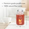 Yankee Candle Spiced Pumpkin Scented, Classic 22oz Large Jar Single