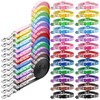 Amylove 48 Pcs Dog Collar and Leash Set, Polypropylene Adjustable