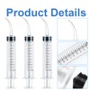 Pack of 5 Disposable Dental Syringes 12 ml Plastic Dental