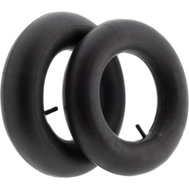 2 x Inner Tubes 4.80/4.00-8 Straight TR13 Valve – Replacement Hoses 400 x 100 for Wheelbarrows, Lawn Tractors, Inner Tube for Hand Trucks, Handcart, Lawnmower, Sliding Truck, Gokart - 4.80/4.00-8