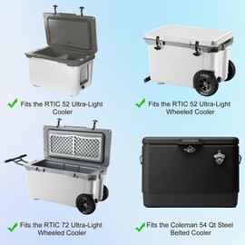 NIXOOT Cooler Basket for RTIC 52 & 72 Qt Ultra-Light Coolers, Heavy-Duty Ultra-Tough Cooler Basket Tray Insert Accessories for Organization