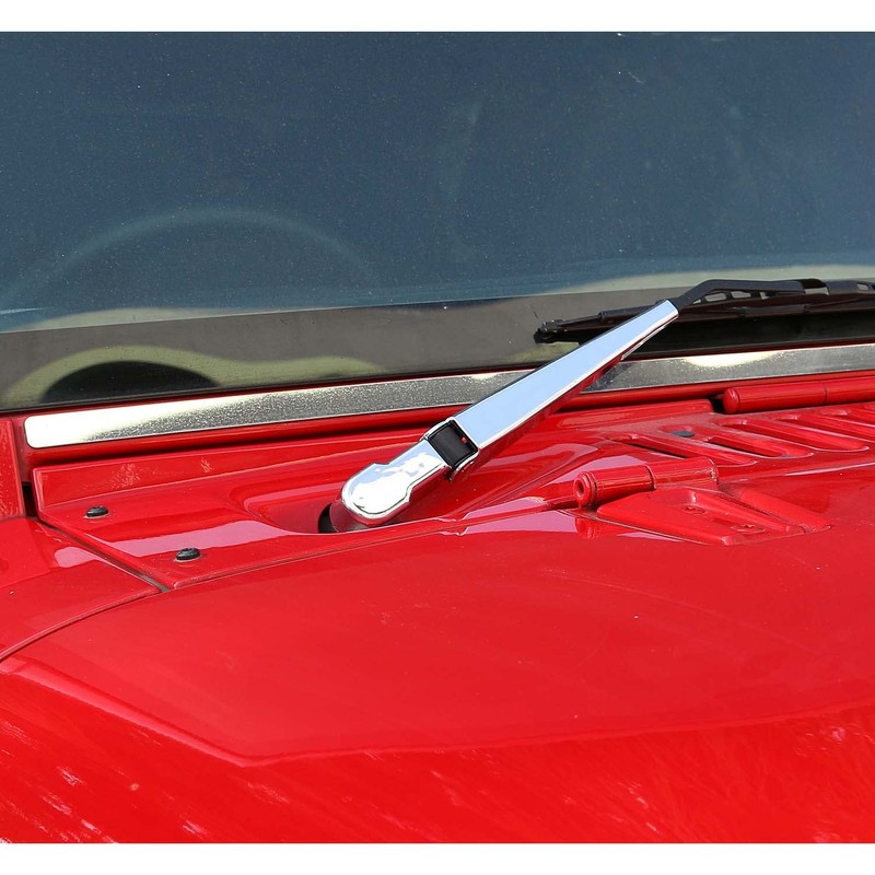 Windshield Wiper Blades Trim Cover,Front & Rear Window Wiper Arm