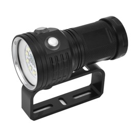 Diving Light, LED Diving Flashlight Scuba Dive Light 10000LM 22LEDs IPX8 100M Waterproof Underwater Flashlight Submersible Flashlight, 3 Color 7 Modes Diving Torch for Diving Activities