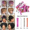 40Pcs Perm Rods Permanent Wave Curling Rods 4 Sizes Plastic