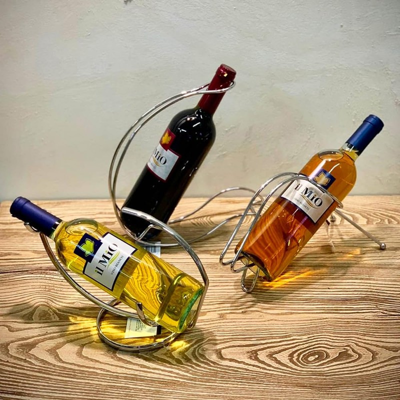 Avilia Portabottiglia per Vino e Liquore - Sostegno Organizer per