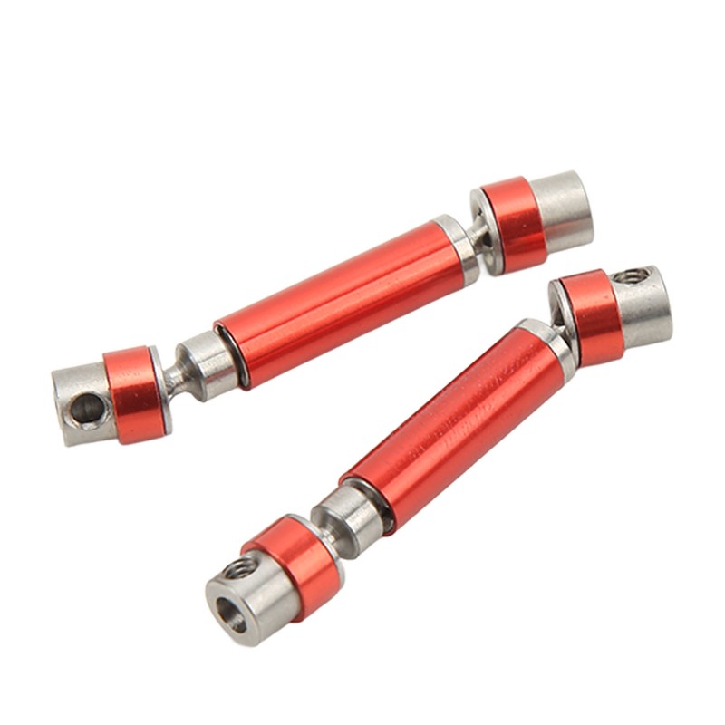 2PCS Front Rear Center Drive Shaft Aluminum Alloy Wear Resistant